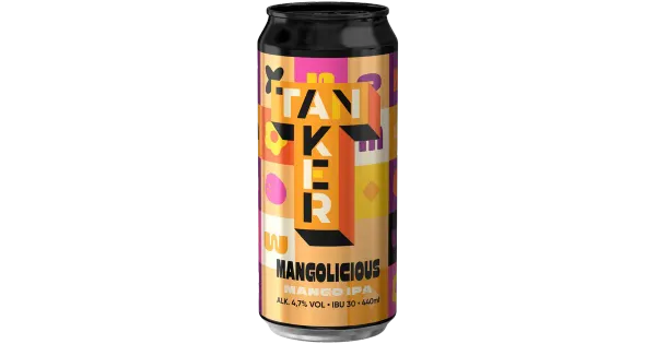 Tanker Mangolicious IPA õlu 4,7%vol 440 ml