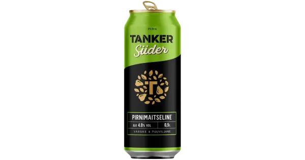 Tanker pirinimaitseline siider 4,8%vol 500 ml