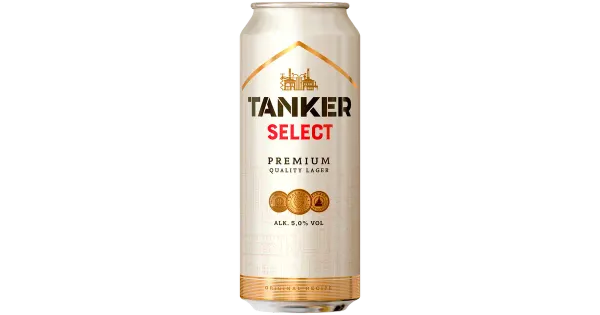 Tanker Select Lager hele õlu 5%vol 500ml