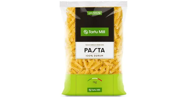 Tartu Mill durumnisujahupasta fusilli 1 kg