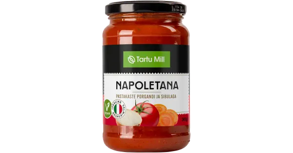 Napoletana pastakaste porgandi ja sibulaga, TARTU MILL, 340g