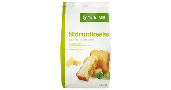 Tartu Mill sidrunikeeksi kuivsegu 450 g
