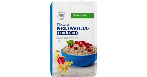 Tartu Mill Täistera neljaviljahelbed 1kg
