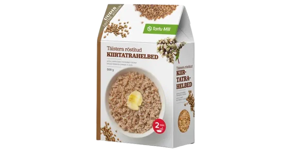 Tartu Mill täistera röstitud kiirtatrahelbed 500 g