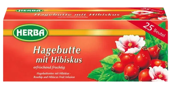 Teekanne kibuvitsa-hibiskitee niidiga kotis 25pk, 50g