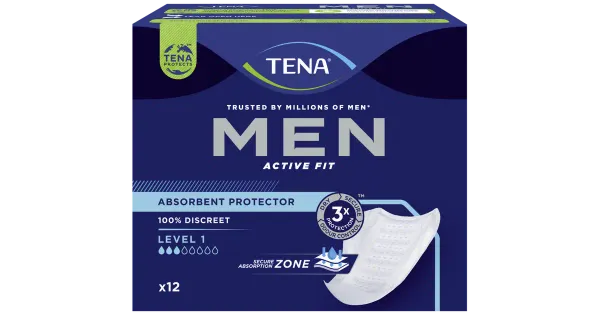 Tena for Men Level 1 inkontinents hügieeniside meestele 12 tk