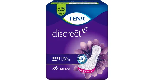 Tena Lady Maxi Night inkontinents hügieeniside 6 tk