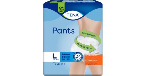 Tena Pants Plus Large inkontinents hügieeniside 8 tk