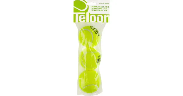 Tennisepall 3tk kollane