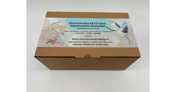 Teraleib Gluteenivaba Keto-Leiva Küpsetamise Komplekt - 350 g