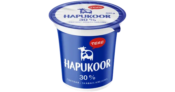 Tere 30% hapukoor 300g topsis