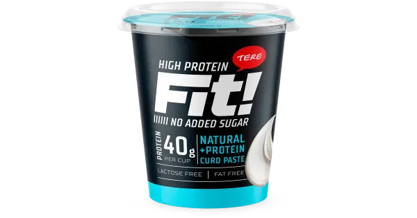 Tere FIT proteiinikohupiim maitsestamata, 400 g