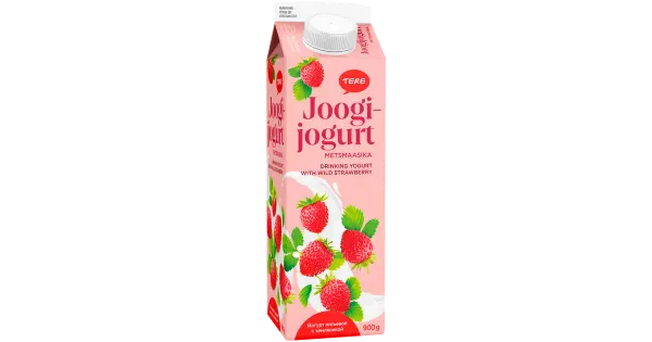 Tere joogijogurt metsmaasika, 900 g