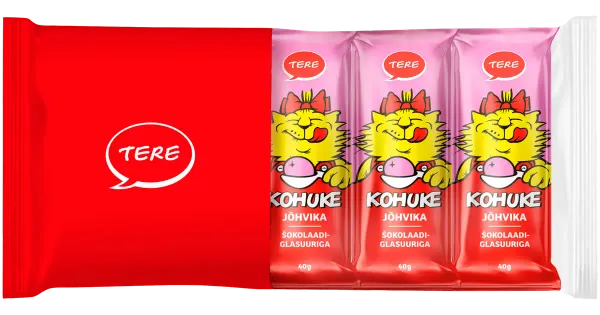 Tere Kohuke jõhvika multipakk, 5 x 40 g