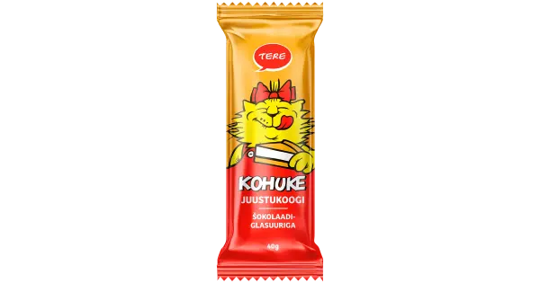 Tere Kohuke juustukoogi šokolaadiglasuuriga 40 g