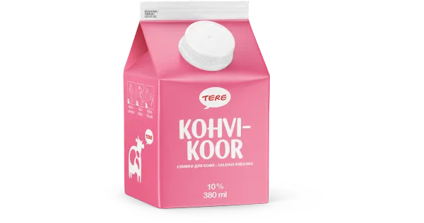 Tere Kohvikoor 10%, 380 ml