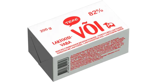 Tere Laktoosivaba või 82%, 200 g