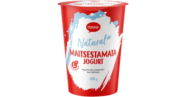 Tere Maitsestamata jogurt laktoosivaba, 380 g