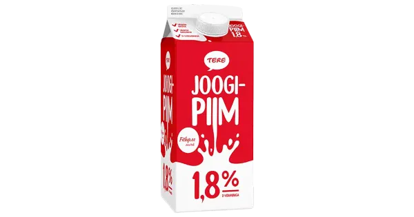 Tere Piim 1,8%, 1,5 l