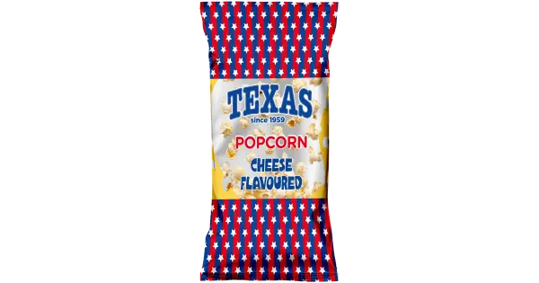 Texas juustumaitseline popcorn 60 g