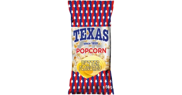 TEXAS võimaitseline popcorn 60g