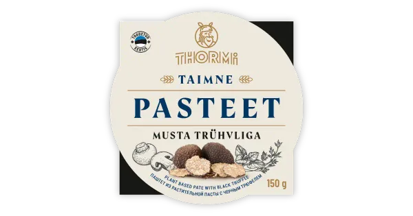 Thormi Taimne Pasteet Musta Trühvliga 150 G