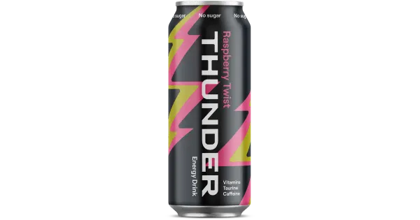 Thunder Energy Vaarikas, suhkruvaba energiajook 500 ml