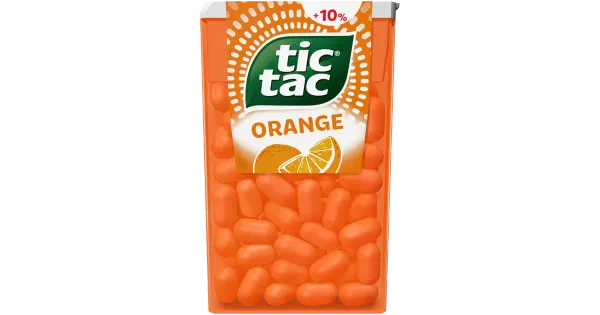 Tic-Tac apelsinimaitselised pastillid 54 g