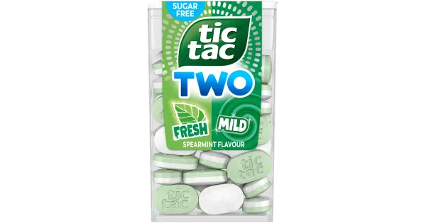 Tic Tac Two Piparmündimaitselised pastillid 38,5g
