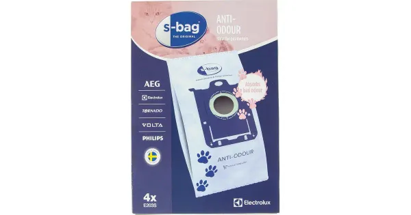 Tolmukott E203S S-Bag Anti Odour 4 tk