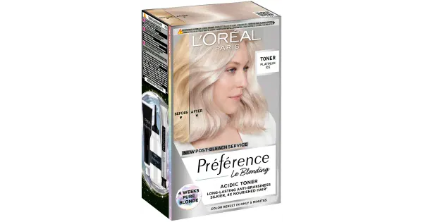 Toonimiskomplekt Loreal Platinum Blonde Ice