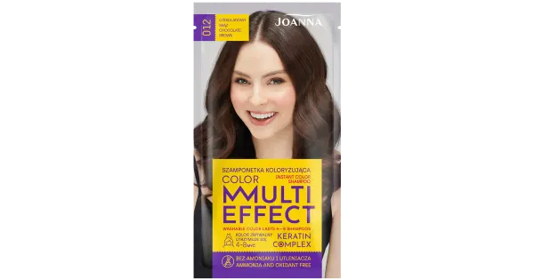 Tooniv šampoon Joanna Multi Effect chocolate brown 012