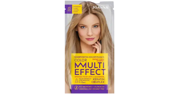 Tooniv šampoon Joanna Multi Effect natural blond 03