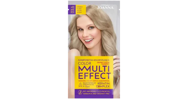 Tooniv šampoon Joanna Multi Effect silver blond 03.5