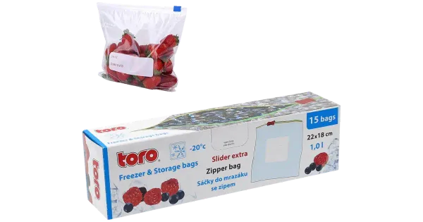 Toro säilituskott Extra slider 1lx15tk
