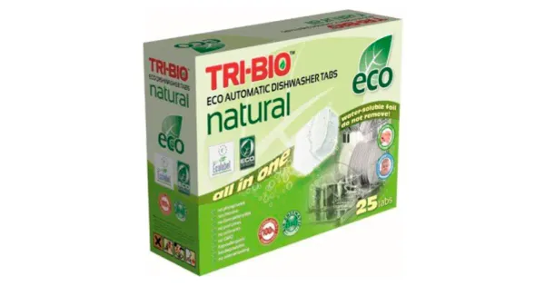 Tri-Bio nõudepesumasina tabletid 25tk