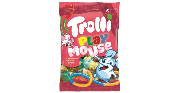 Trolli Playmouse kummikommid 200 g