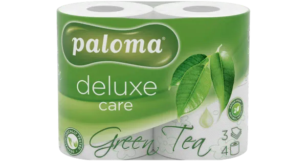 Tualettpaber Paloma Deluxe Green Tea 3-kihiline 4tk