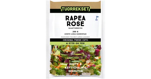 Tuorekset Salatimix Rose 200g