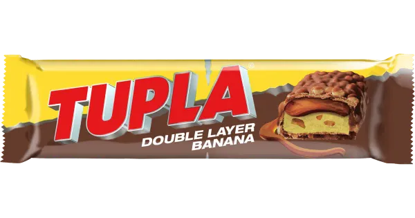 Tupla Double Layer Banana šokolaad 48g