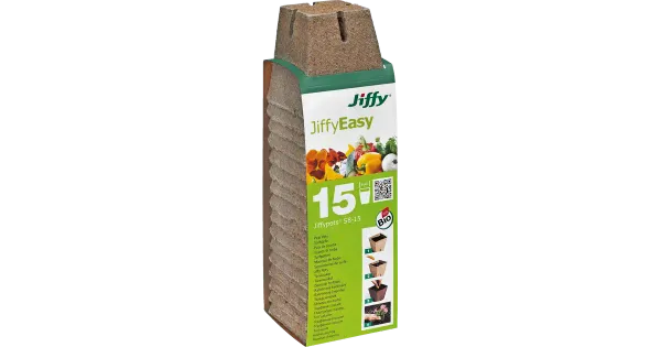 Turbapott jiffy 8 cm 15 tk