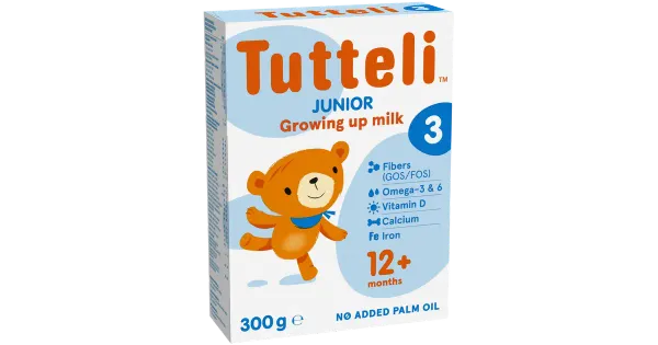 Tutteli 3 Junior piimajook alates 12 kuust, 300g