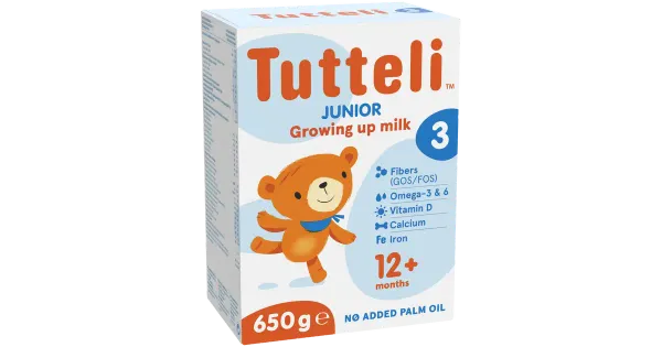 Tutteli 3 Junior piimajook alates 12 kuust, 650g