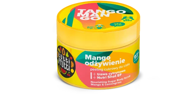 Tutti Frutti kehakoorija Mango Tan Go mango ja sidrunheina 300g