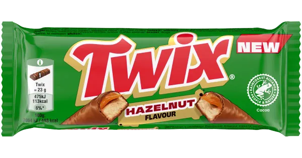 TWIX šokolaadibatoon sarapuupähklitäidisega 46g