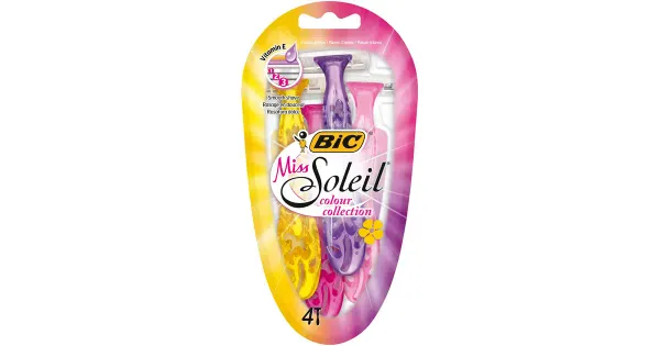 Ühekordsed raseerijad Bic Miss Soleil 3-tera 4tk