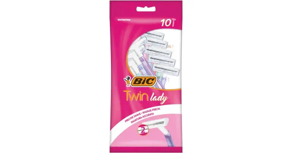 Ühekordsed raseerijad Bic Twin Lady 10 tk