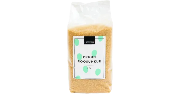 Umami pruun roosuhkur 1kg