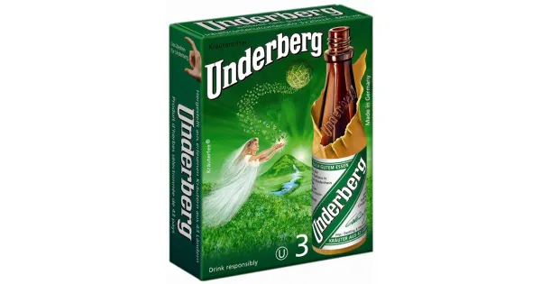 UNDERBERG 3X20 ML 60 ML BITTER
