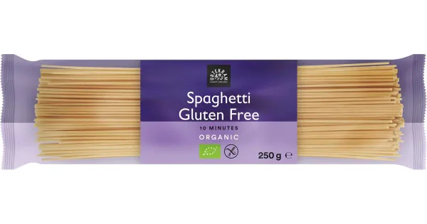 Urtekram gluteenivabad mahespagetid, 250 g